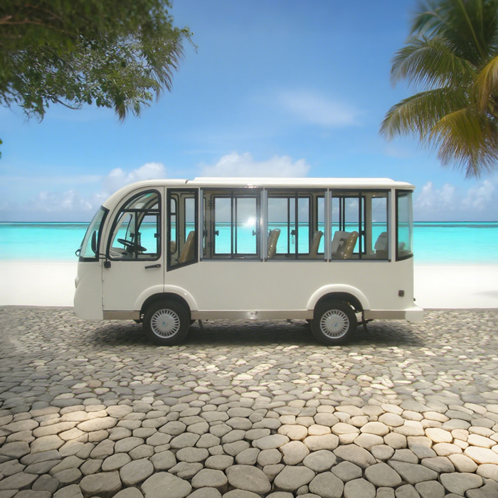 Custom 11 Seats Electric Shuttle Sightseeing Bus car Manufacturer 