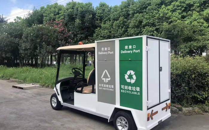 Customized Low-speed Electric Environmental Sanitation Garbage Trucks