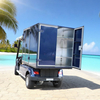 Custom Electric Motor Motorized Bev Beverage Golf Cart Manufacturer 