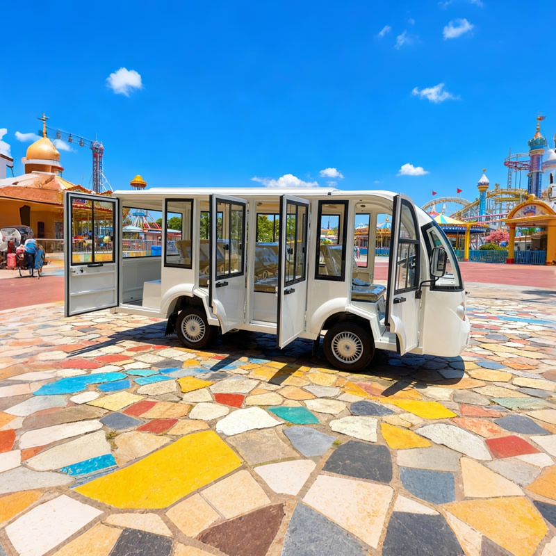 8 Seat Electric Sightseeing Bus with Door with Door 