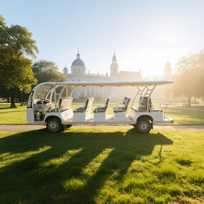 Electric Lsv Airport Minibus Shuttle Van