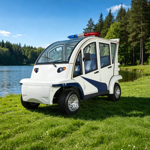 China Closed Electric Patrol Golf Cart with Doors
