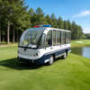 Closed Electric Sightseeing Bus for Golf Course & Resort 