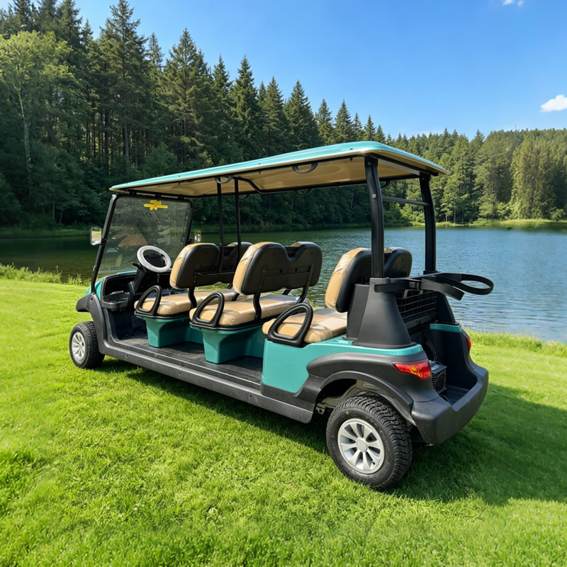 6-Person Electric Golf Cart | Factory Price for Golf Course, Hotel & Tourism - Eagle Golf Cart