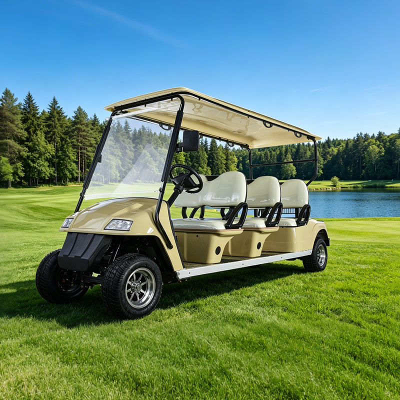 Custom Vehicle Sightseeing Bus Car 6 Passenger Person Seat Electric Golf Cart - EG2068K
