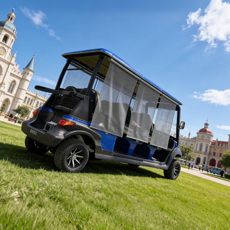 6 Seater Electric Golf Cart | Factory Direct Golf Buggy for Resort & Park