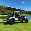  Hunting Electric 4+2 6 Seater Utility Golf Cart Manufacturer 