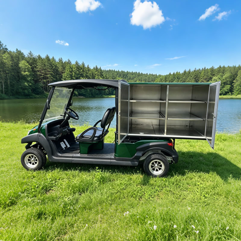 Food And Beverage Delivery Truck Golf Cart for Sale - Eagle Golf Cart