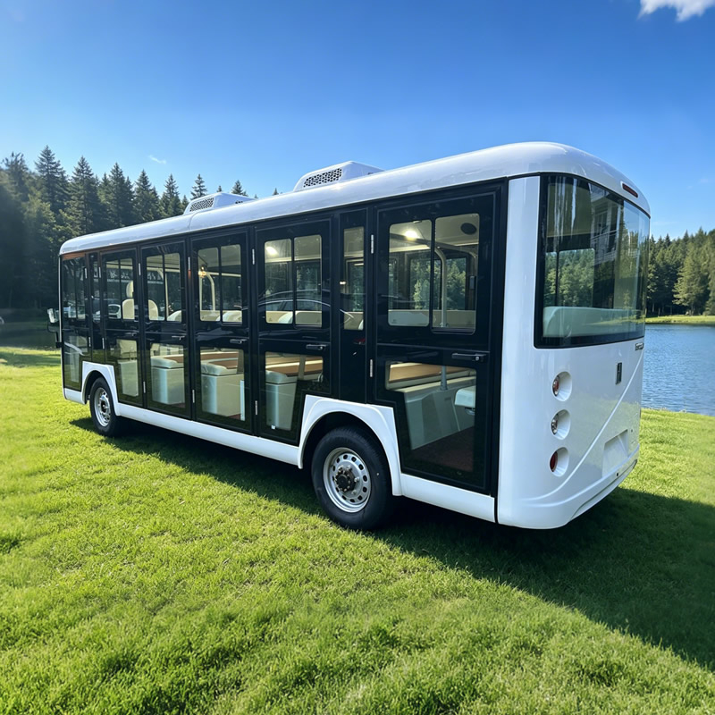 Campus Shuttle & Tourist Vehicle Manufacturer | Customizable Electric Shuttle Buses - EG6232KF