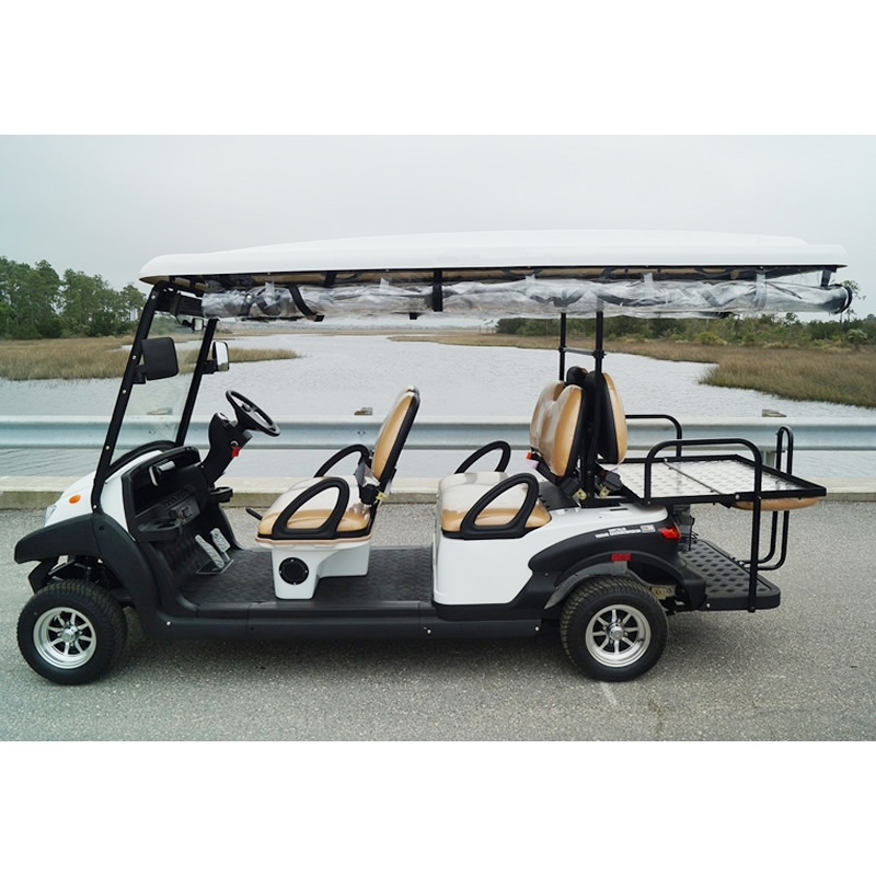 4+2 6 seater battery electric golf cart - 204AKSZ