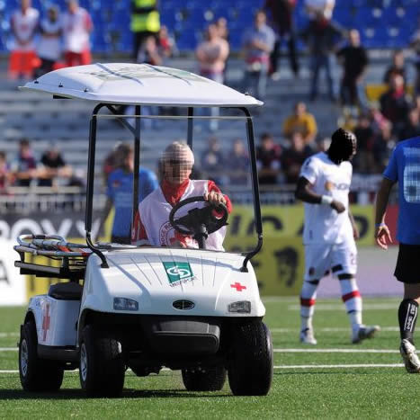  football Club mini car golf cart