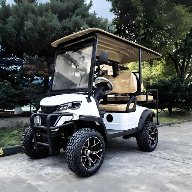 Luxury Lifted 4 Seater electric Golf Cart