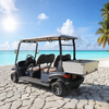 4 seater electric golf cart with cargo box - Eagle Golf Cart