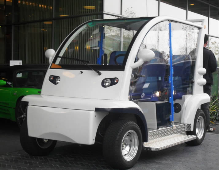 battery-powered electric patrol golf carts