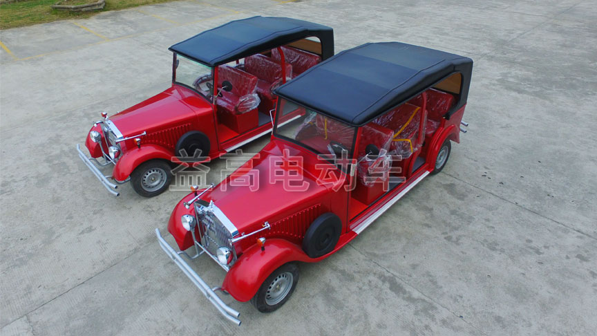 Electric classic vintage sightseeing vehicle factory direct shipment