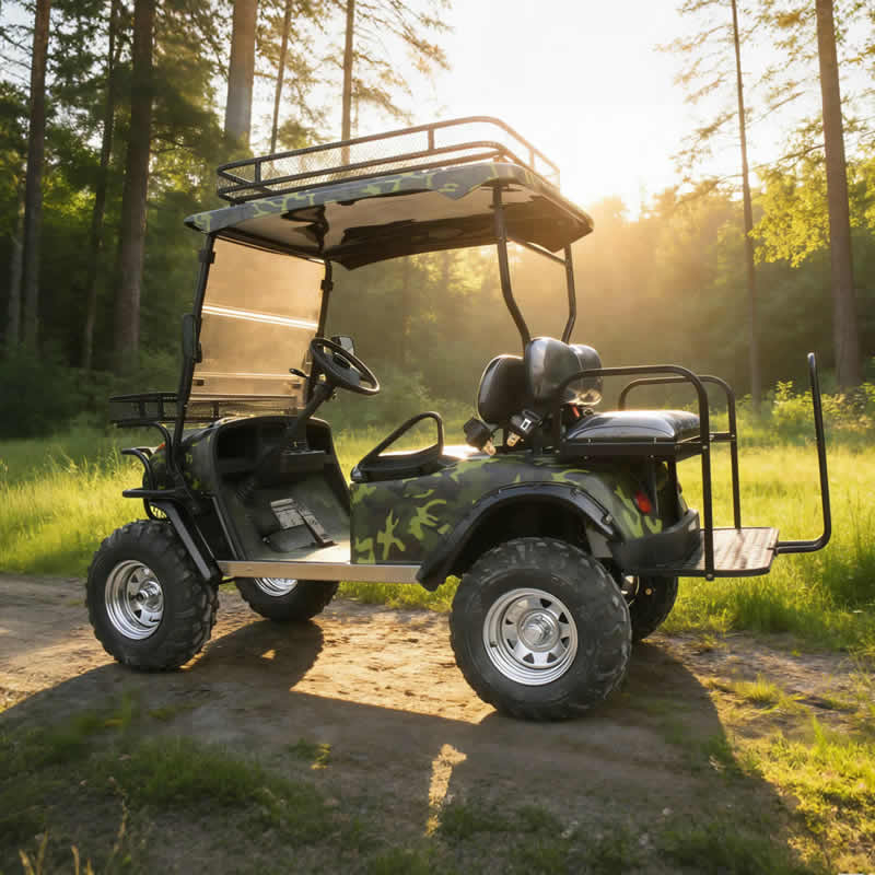 Custom Wholesale Lithium Electric Off Road Golf Cart 