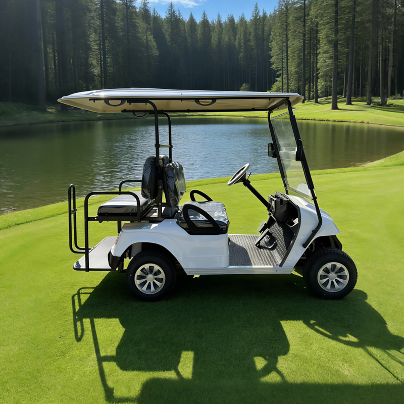 Electric Golf Cart 4 Seater, Durable Golf Buggy for Golf Course, Hotel & Tourist Attraction