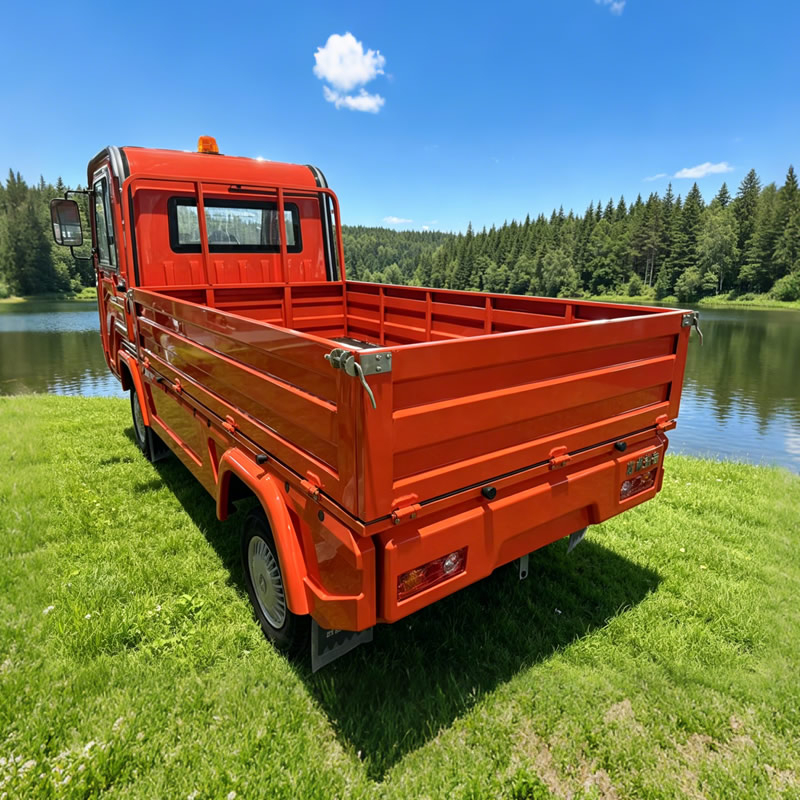 Electric 4-Wheeler Cargo Truck | Custom Electric Utility Vehicle for Scenic Area & Campus, Factory Direct Sale