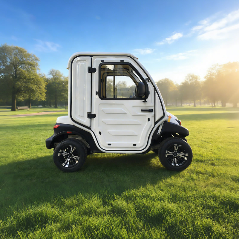 All-Weather Enclosed LSEV - Electric Patrol & Delivery Vehicle