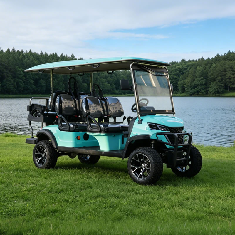 Wholesale Custom Lithium Electric Lifted Carts Golf Cart 6 Seater