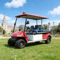 Custom Electric Vehicle Ambulance Golf Cart with Bed 