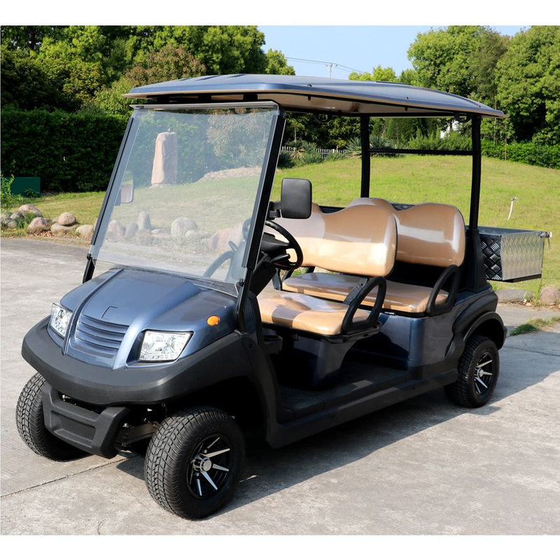 4 seater electric golf cart with cargo box - EG204AH