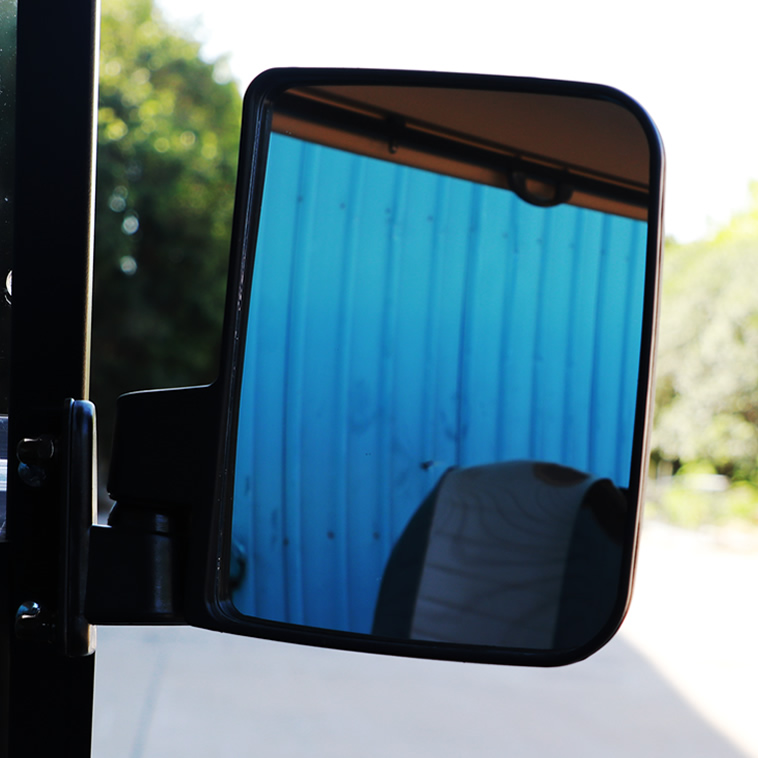 details of the golf cart