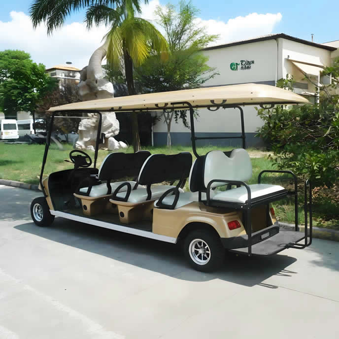 Wholesale Custom Lithium Battery 48V Electric 8 Seater Golf Cart Manufacturer - EG2068K