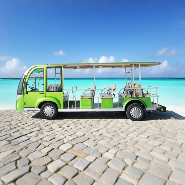 Electric Sightseeing Bus Car China Manufacturer 