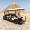 Eight 8 Passenger Person Seater Electric Buggy Golf Carts for Sale - EG206AKSZ