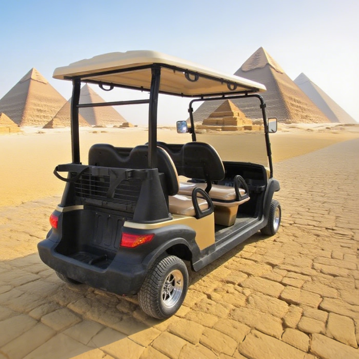Four 4 Person Passenger Seater Electric Front Facing Golf Carts for Sale