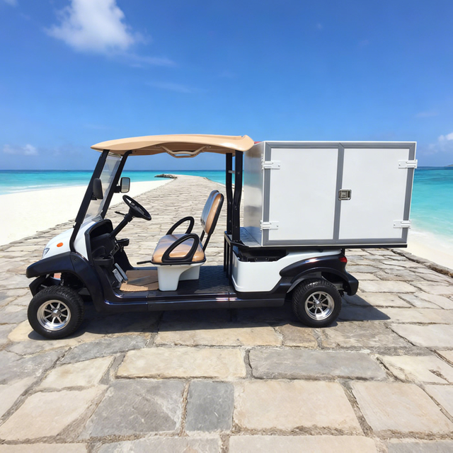 Food And Beverage Delivery Truck Golf Cart for Sale