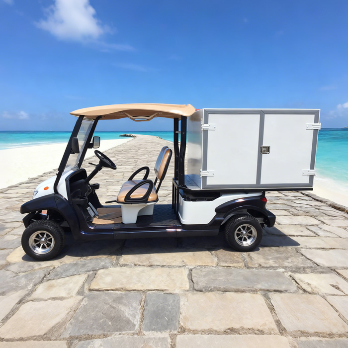 Food And Beverage Delivery Truck Golf Cart for Sale