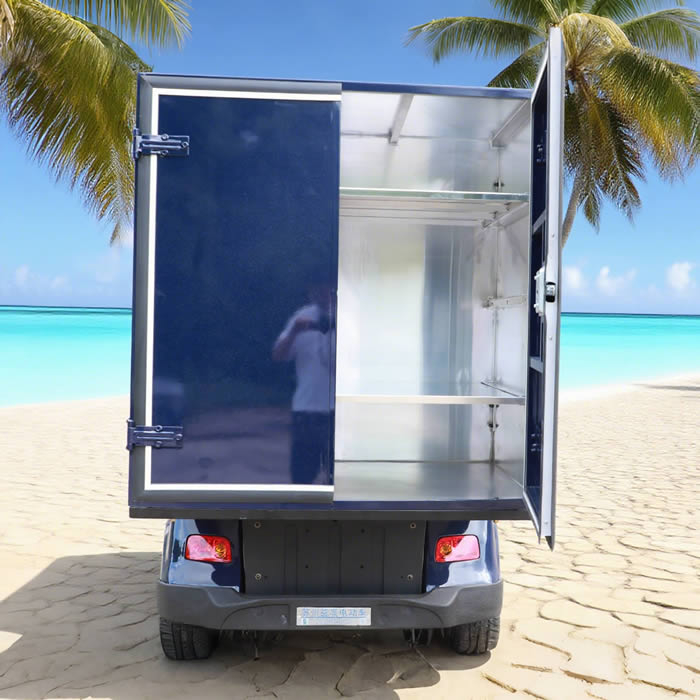 Custom Electric Motor Motorized Bev Beverage Golf Cart Manufacturer 