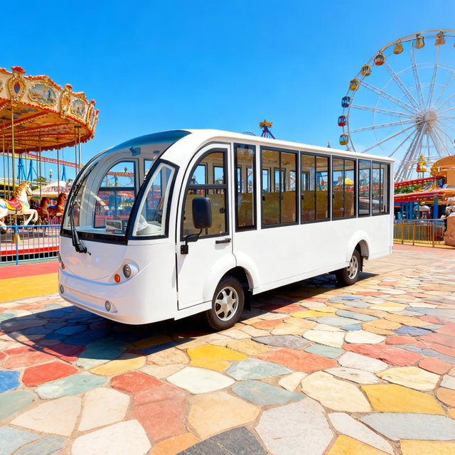 Custom Design Electric Bus Car for Amusemint Park