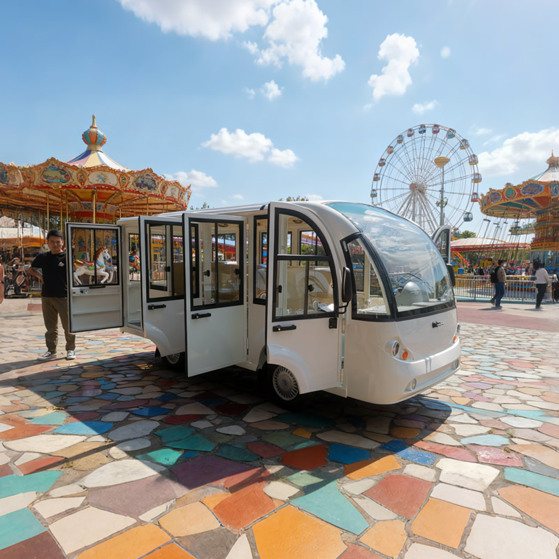 8 Seat Electric Sightseeing Bus with Door with Door 