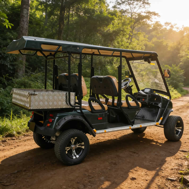 Custom Electric Hunting Off Road Golf Cart Cargo Truck Buggy Vehicle with Box Certification