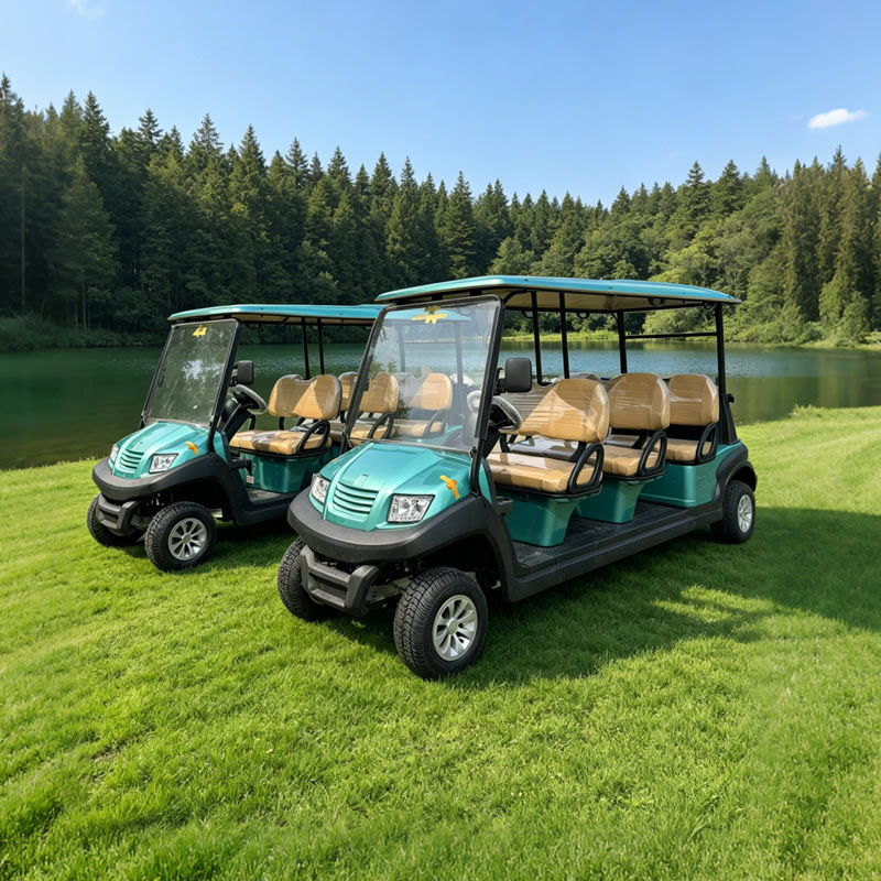 6-Person Electric Golf Cart | Factory Price for Golf Course, Hotel & Tourism - Eagle Golf Cart