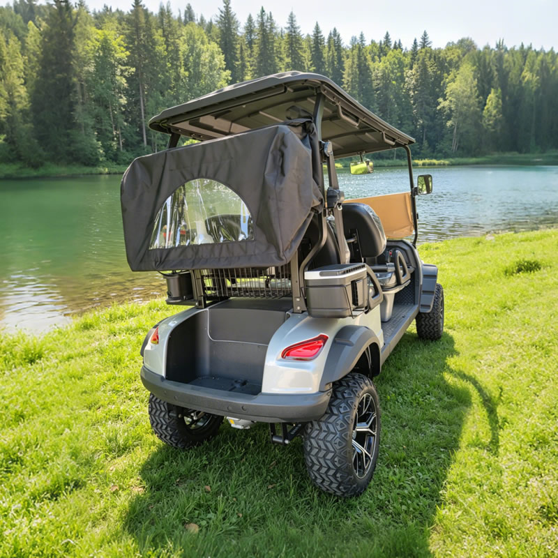 Custom Rear of 4 Seater Electric Golf Cart Manufacturer - Eagle 