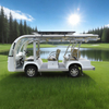 Street Legal Low Speed Vehicles Golf Carts for Sale with Solar Panels