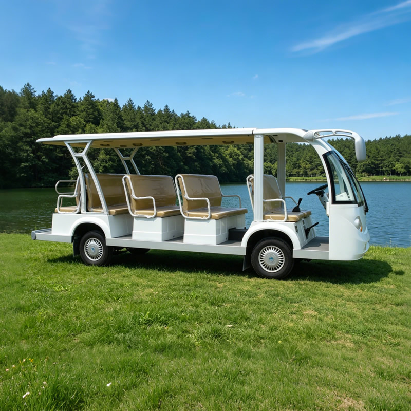 Custom Electric Sightseeing Bus & Shuttle Bus | Premium Electric Resort Vehicles 