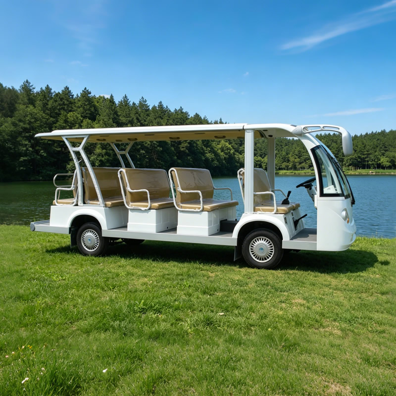 Custom Electric Sightseeing Bus & Shuttle Bus | Premium Electric Resort Vehicles 