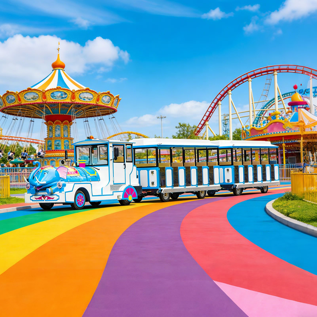 Sightseeing Trackless Trains for Sale | Perfect for Malls & Theme Parks