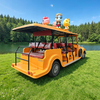 Vintage Electric Sightseeing Bus | 11-Seater Retro Tourist Car | Custom Theme Park Shuttle