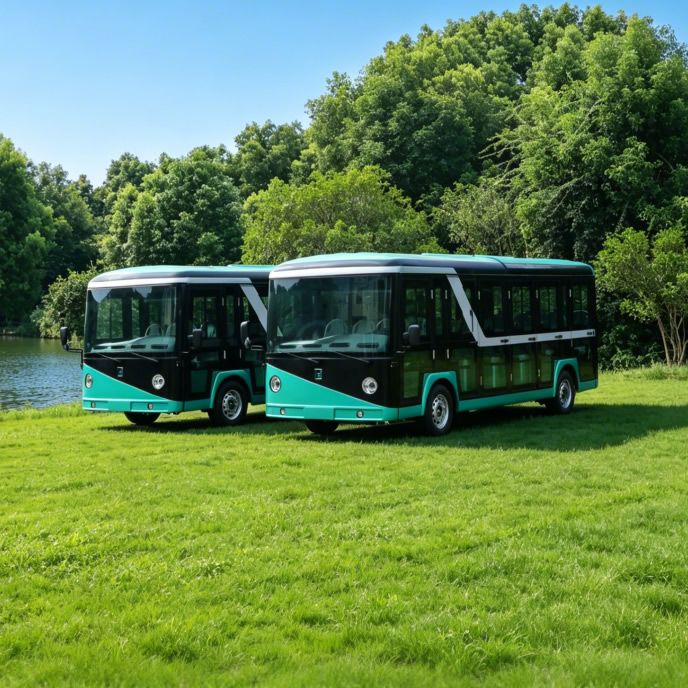 Electric Sightseeing Shuttle Bus | China Factory | Customizable 8-23 Seater Electric Shuttle for Parks & Airports