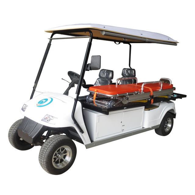 Custom Lithium 2 Seater Ambulance Golf Cart Bed 