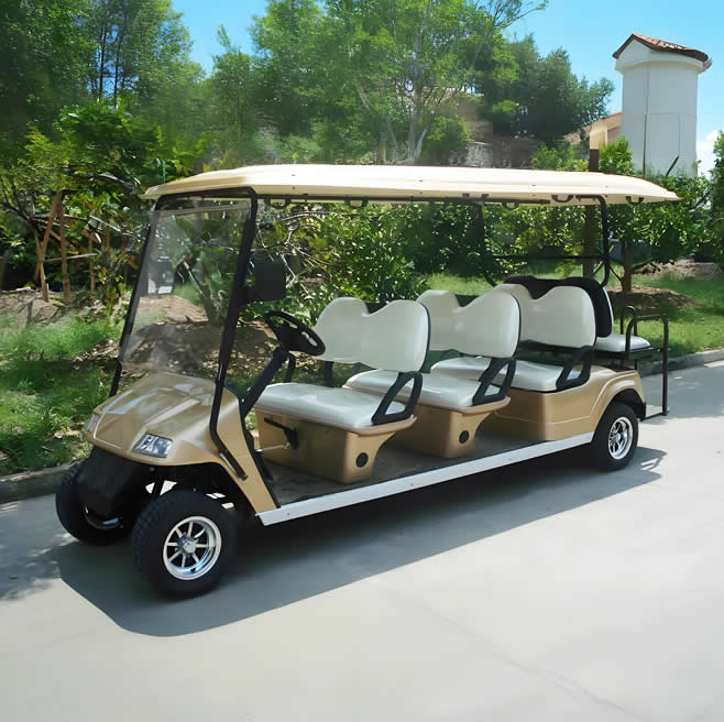 Wholesale Custom Lithium Battery 48V Electric 8 Seater Golf Cart Manufacturer - EG2068K
