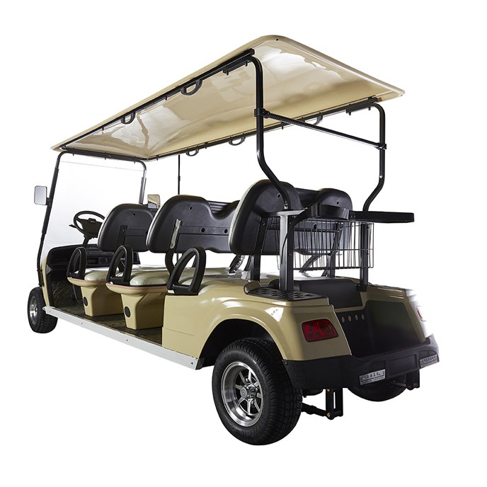 Custom Vehicle Sightseeing Bus Car 6 Passenger Person Seat Electric Golf Cart - EG2068K