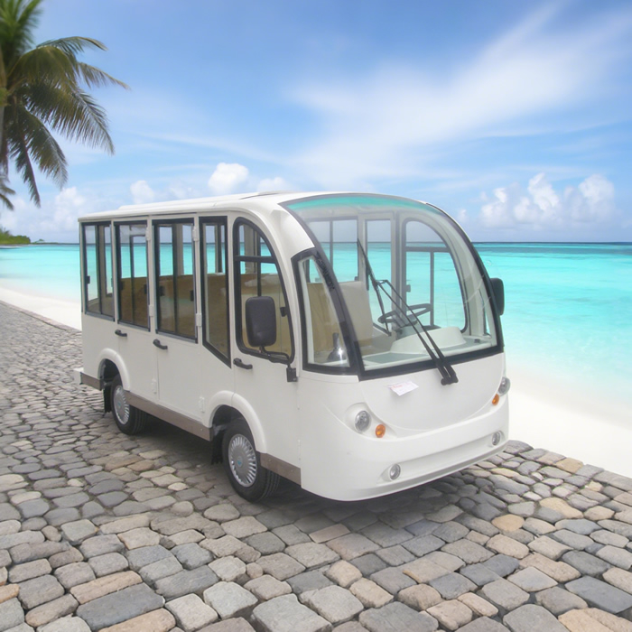 Custom 11 Seats Electric Shuttle Sightseeing Bus car Manufacturer 