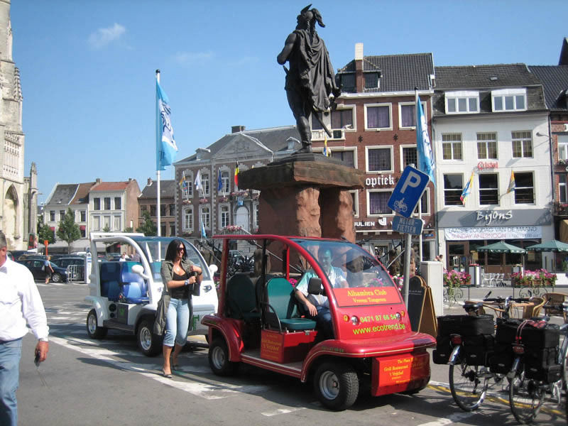 battery-powered electric patrol golf carts